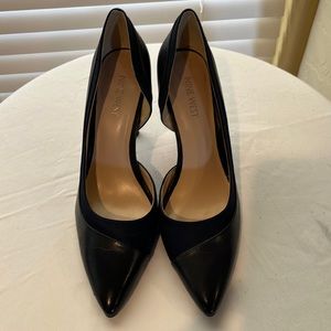 Women’s Nine West leather 3 3/4 inch heel. Size 8 1/2 M